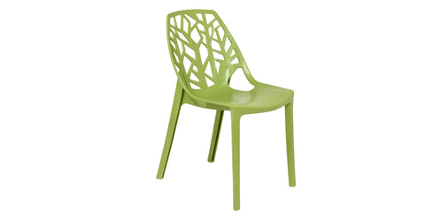 Cornelia Modern Dining Chair ABS Plastic Side Chair, Set of 4