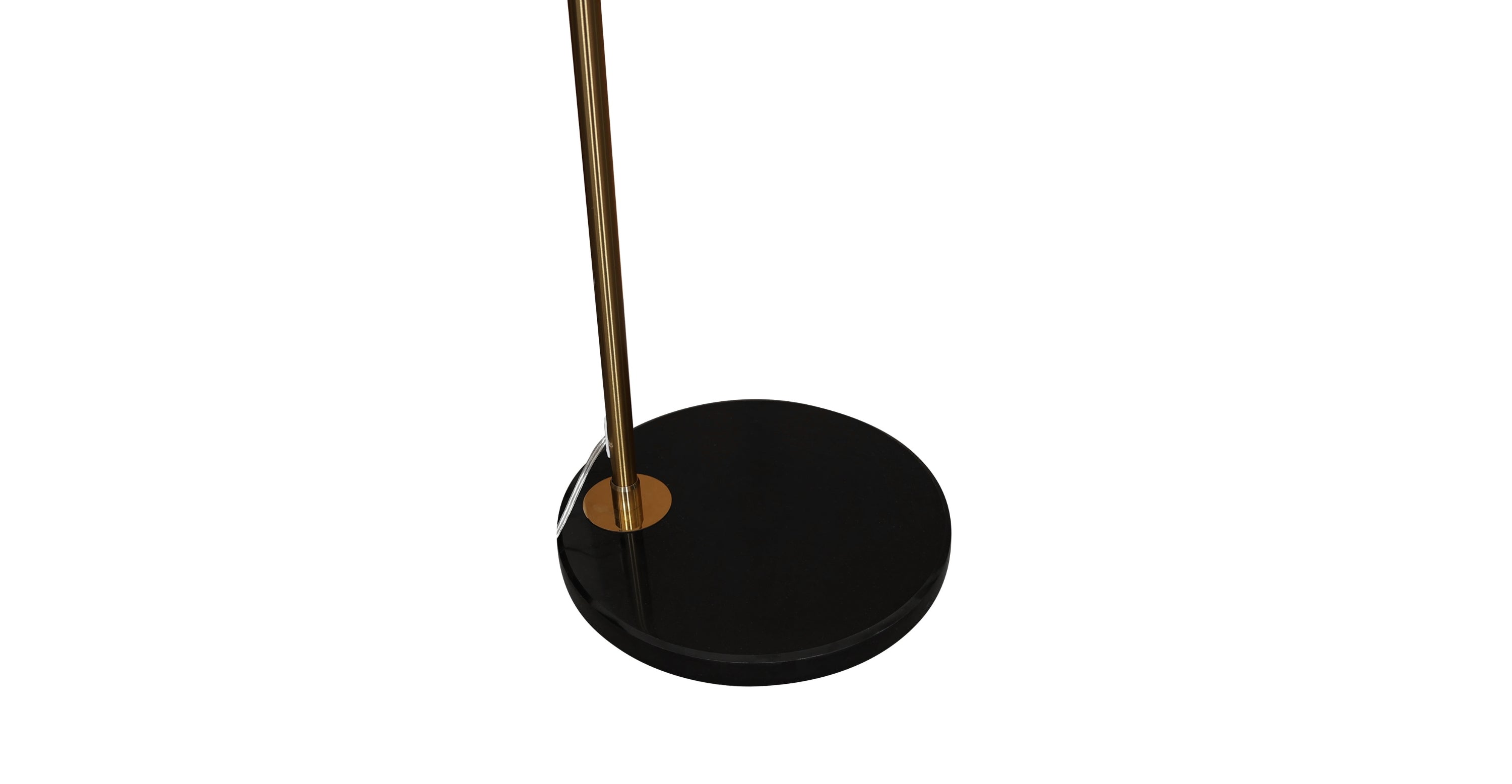 Arco Modern 76" Arched Floor Lamp: Black Marble Base & Metal Dome Shade