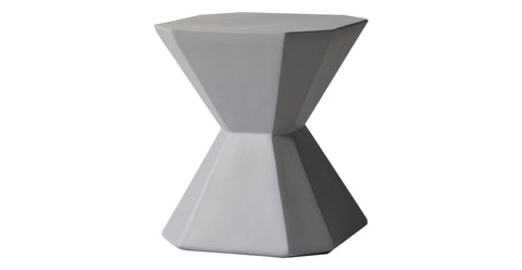 Azure Side Table Round Fiberstone Accent Table