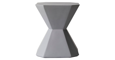 Azure Side Table Round Fiberstone Accent Table