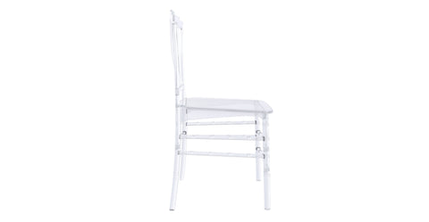 Synth Dining Chair Polycarbonate Side Chair with Windsor Back Design