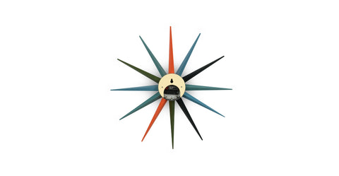 Maxi Modern Design Metal Star Silent Non-Ticking Wall Clock