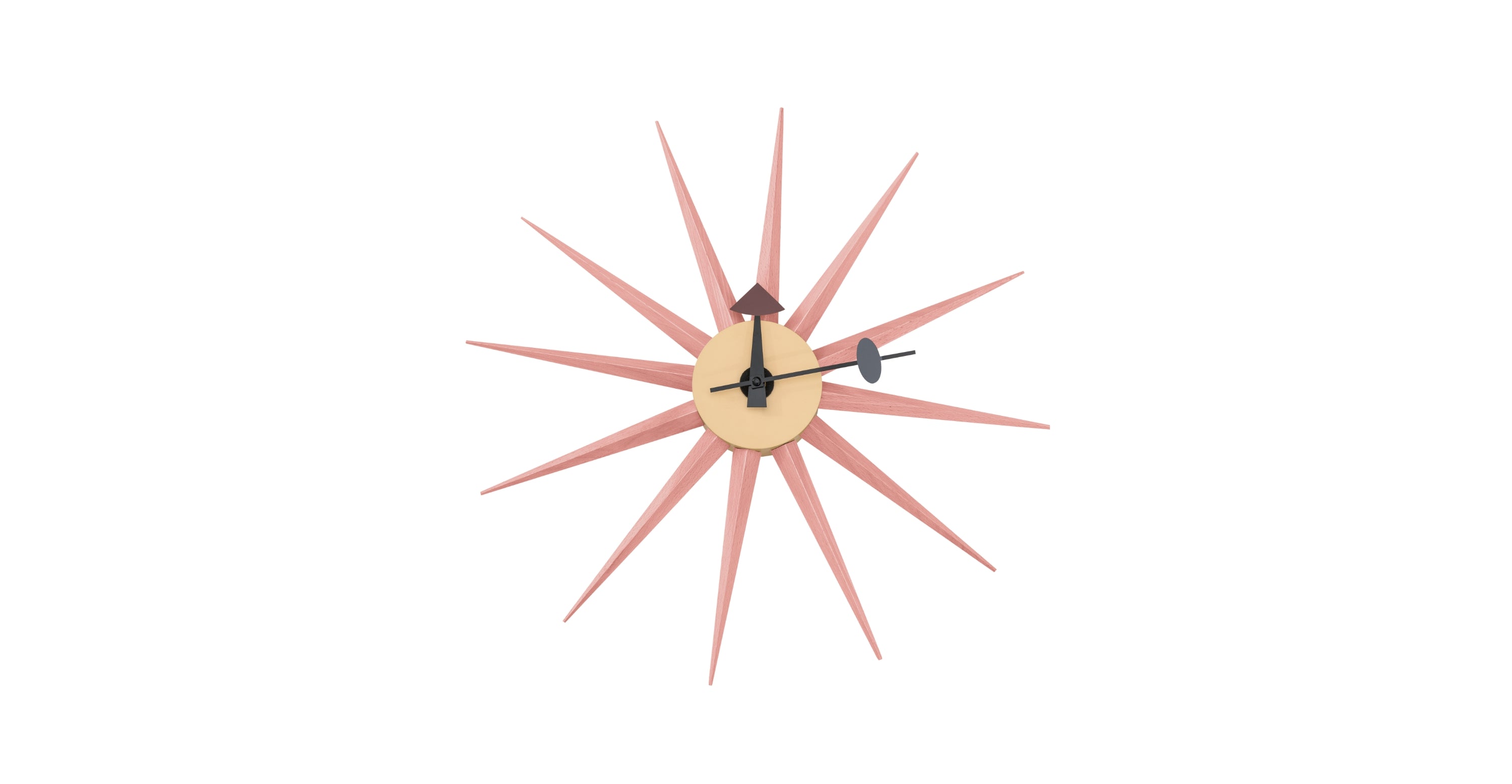 Maxi Modern Design Metal Star Silent Non-Ticking Wall Clock