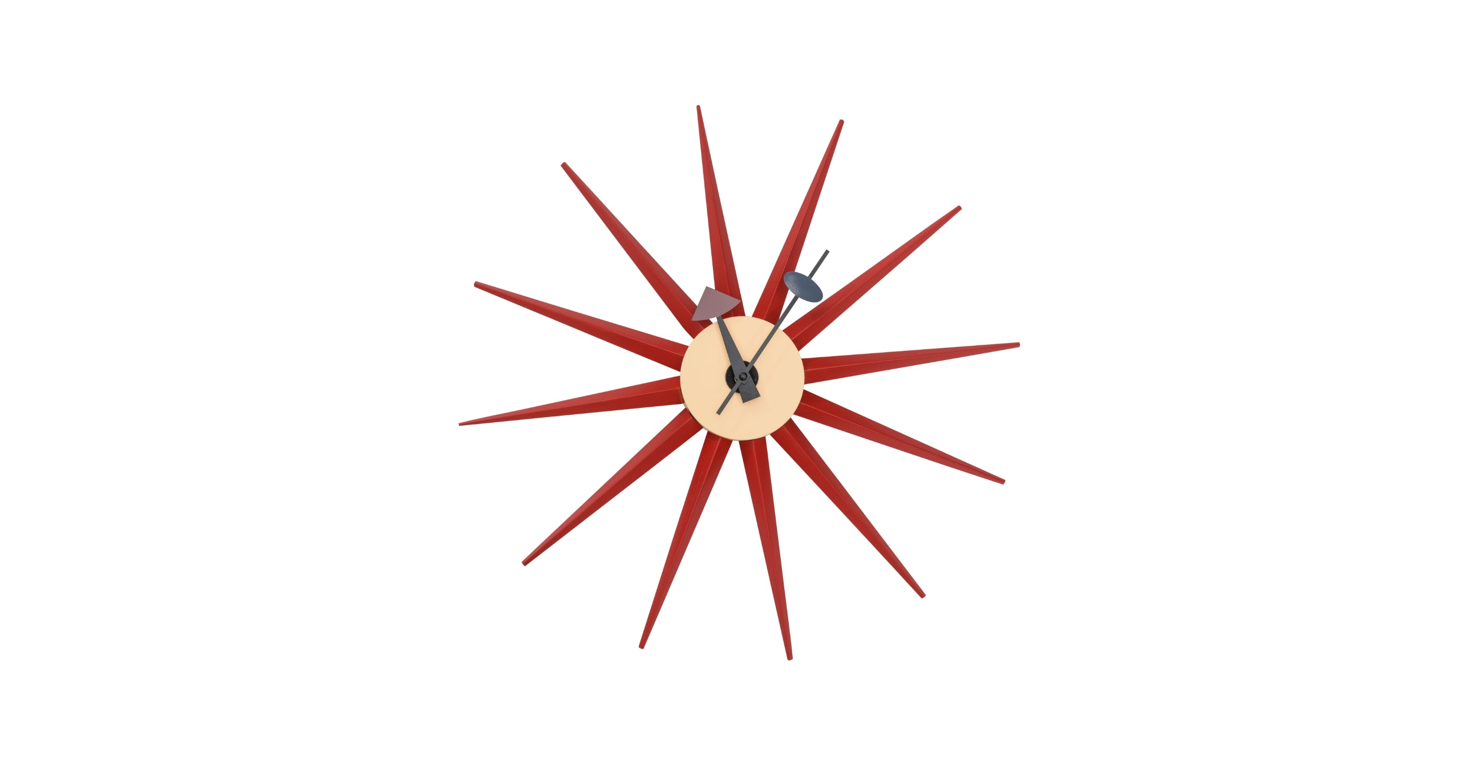 Maxi Modern Design Metal Star Silent Non-Ticking Wall Clock