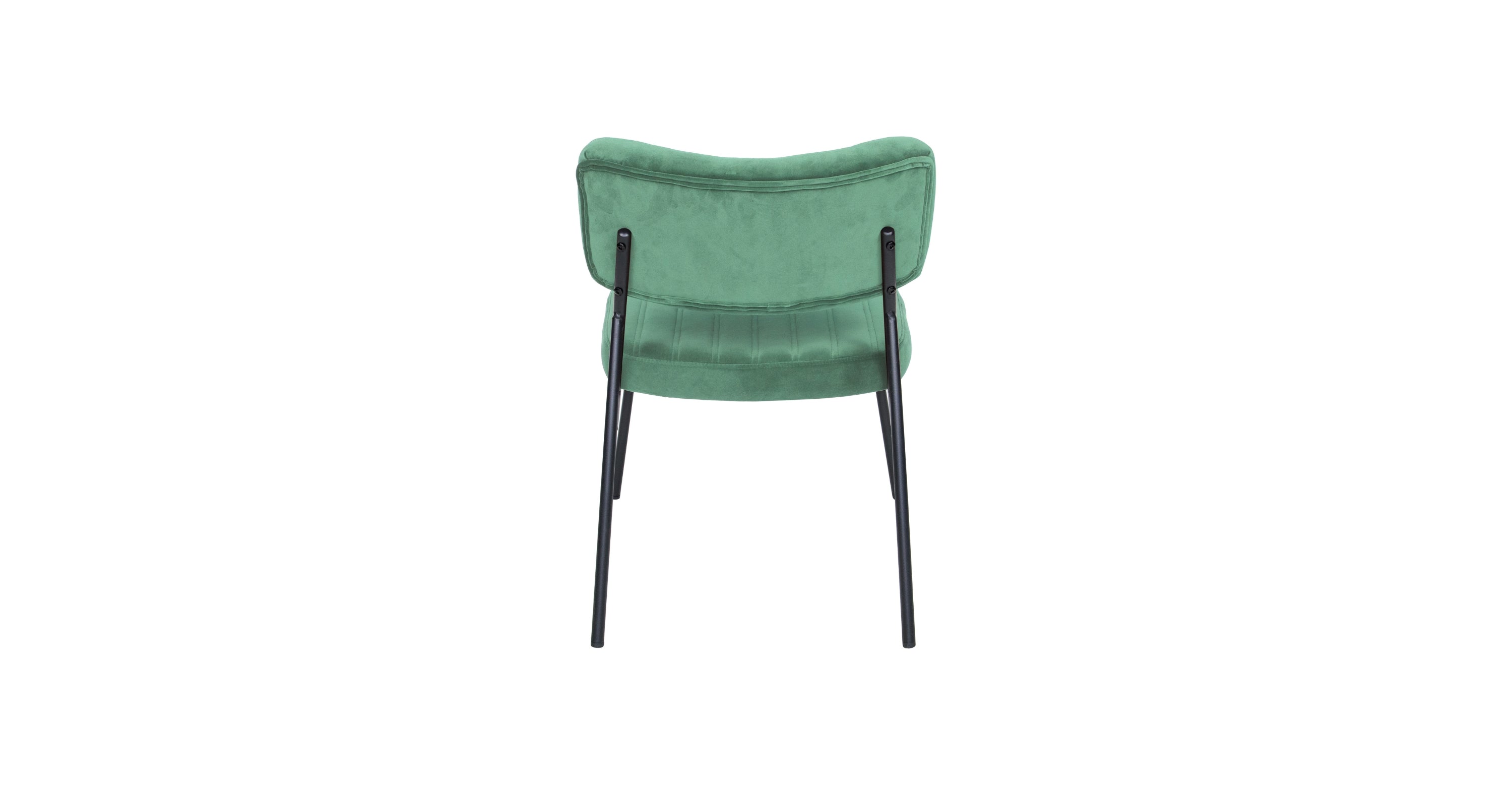 Marilane Upholstered Velvet Accent Chair With Metal Frame