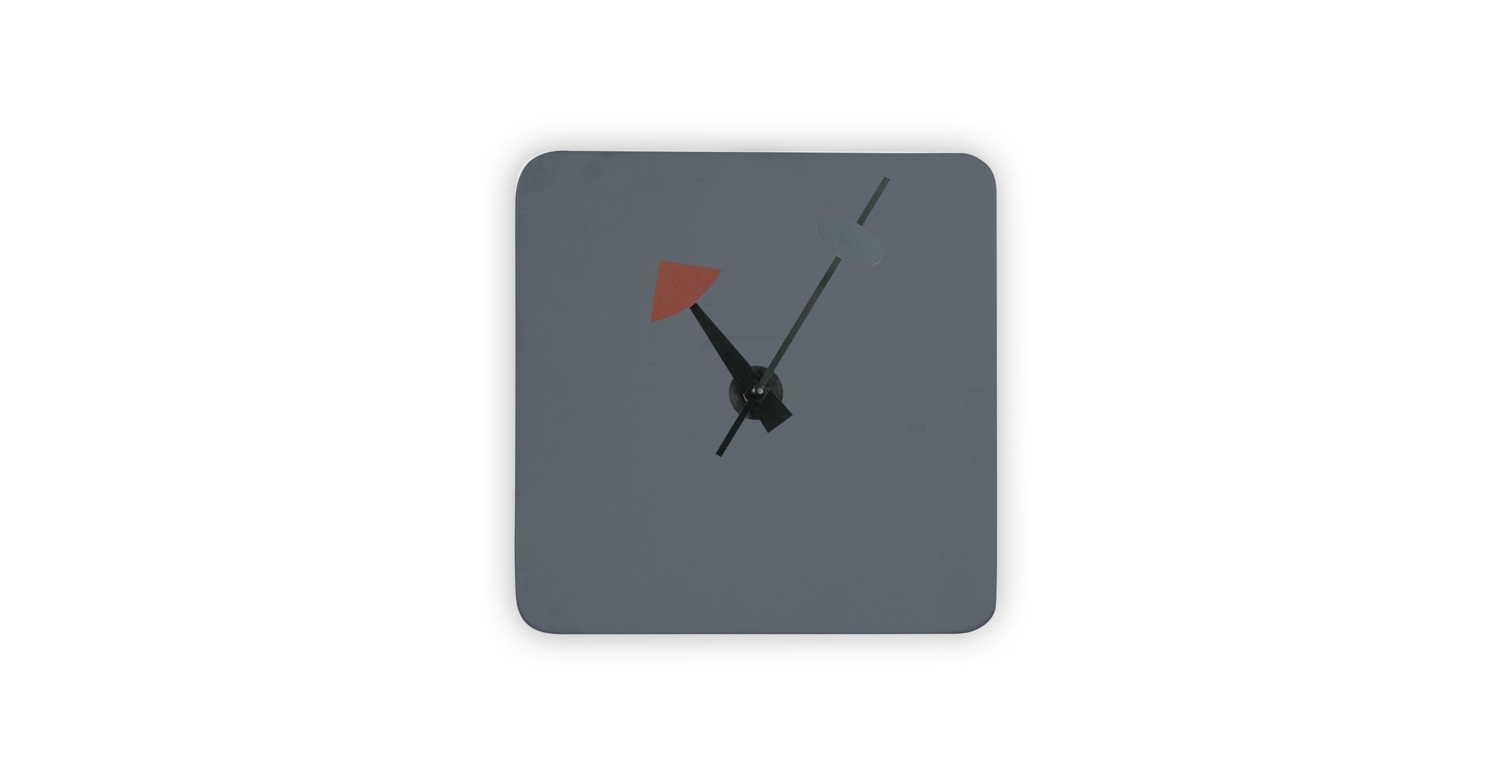 Manchester Modern Square Silent Non-Ticking Wall Clock