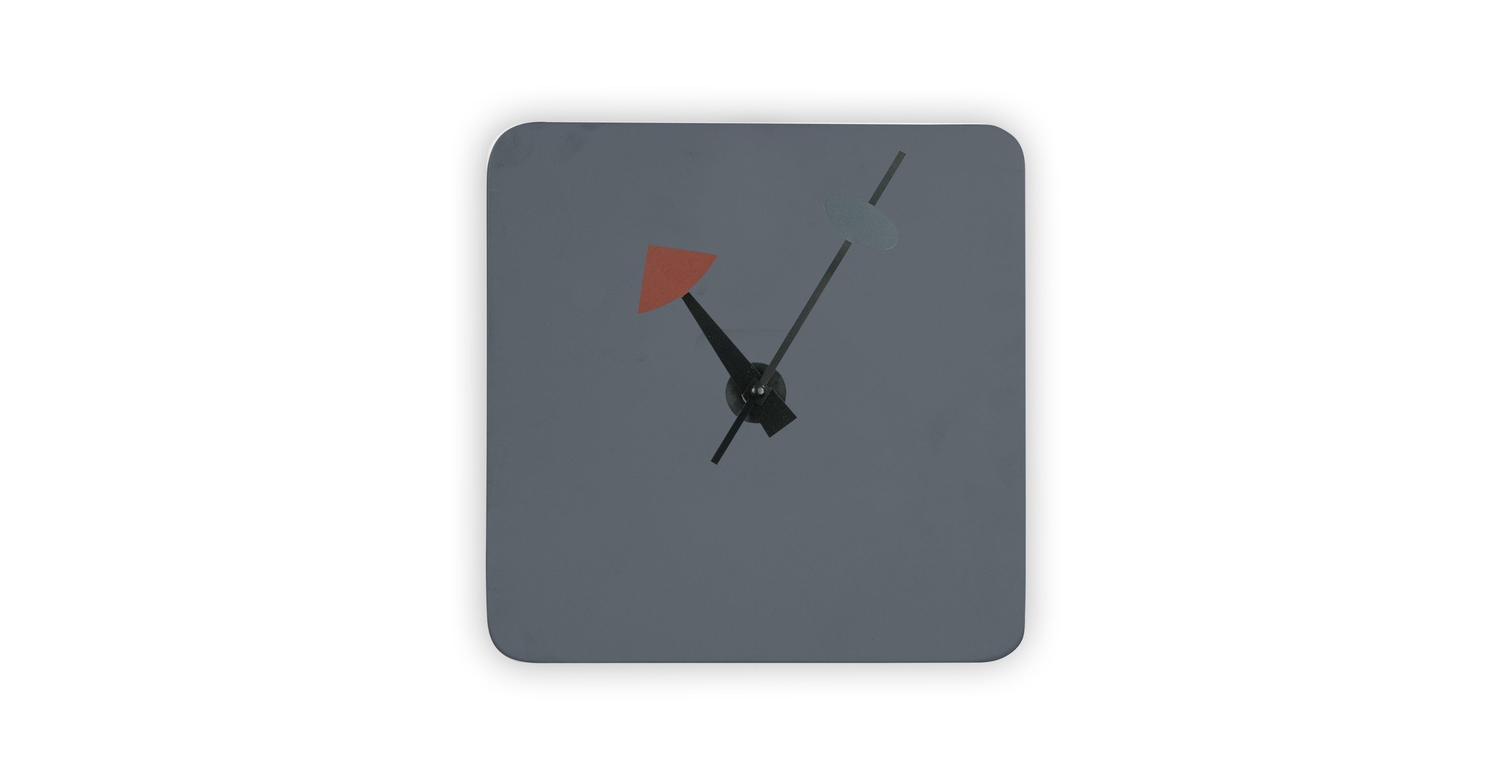 Manchester Modern Square Silent Non-Ticking Wall Clock