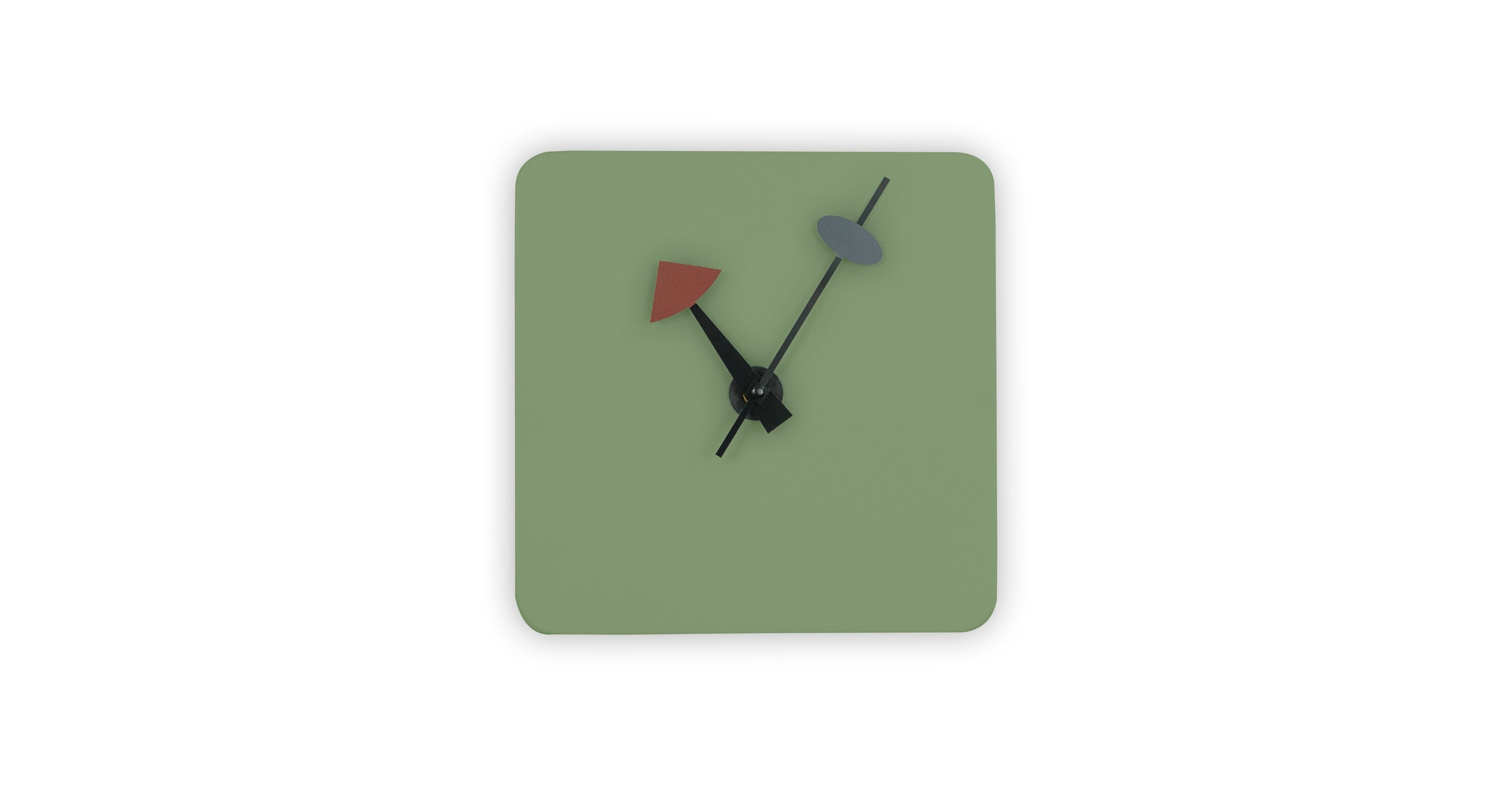 Manchester Modern Square Silent Non-Ticking Wall Clock