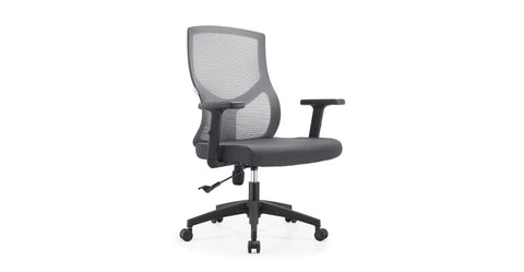 Glen Cotton Mid-Back Adjustable  Office Conference Chair