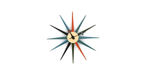 Maxi Modern Design Metal Star Silent Non-Ticking Wall Clock