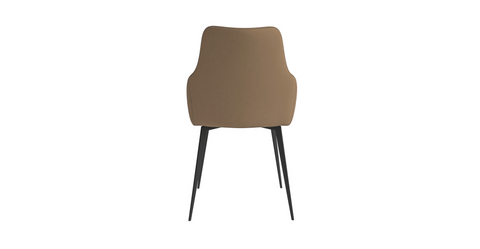 Sonnet Dining Chair Ergonomic Design with Upholstered Seating and Sturdy Iron Legs