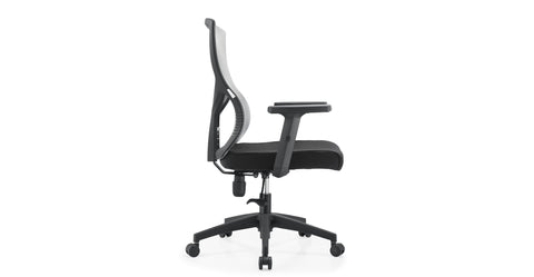 Glen Cotton Mid-Back Adjustable  Office Conference Chair