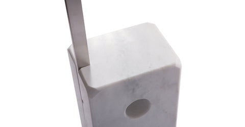 Arco Modern Floor Lamp with Marble Cube Base