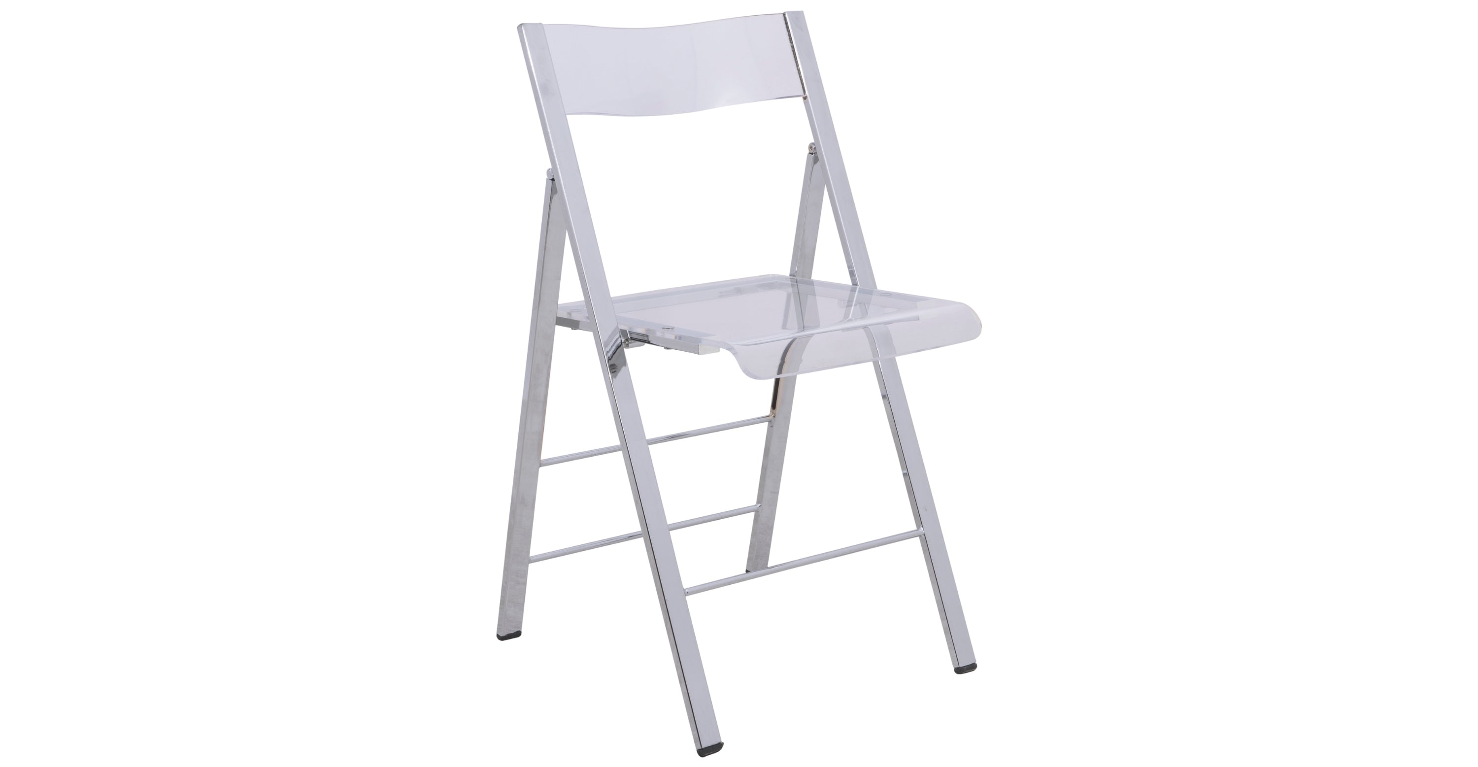 Menno Modern Acrylic Folding Chair