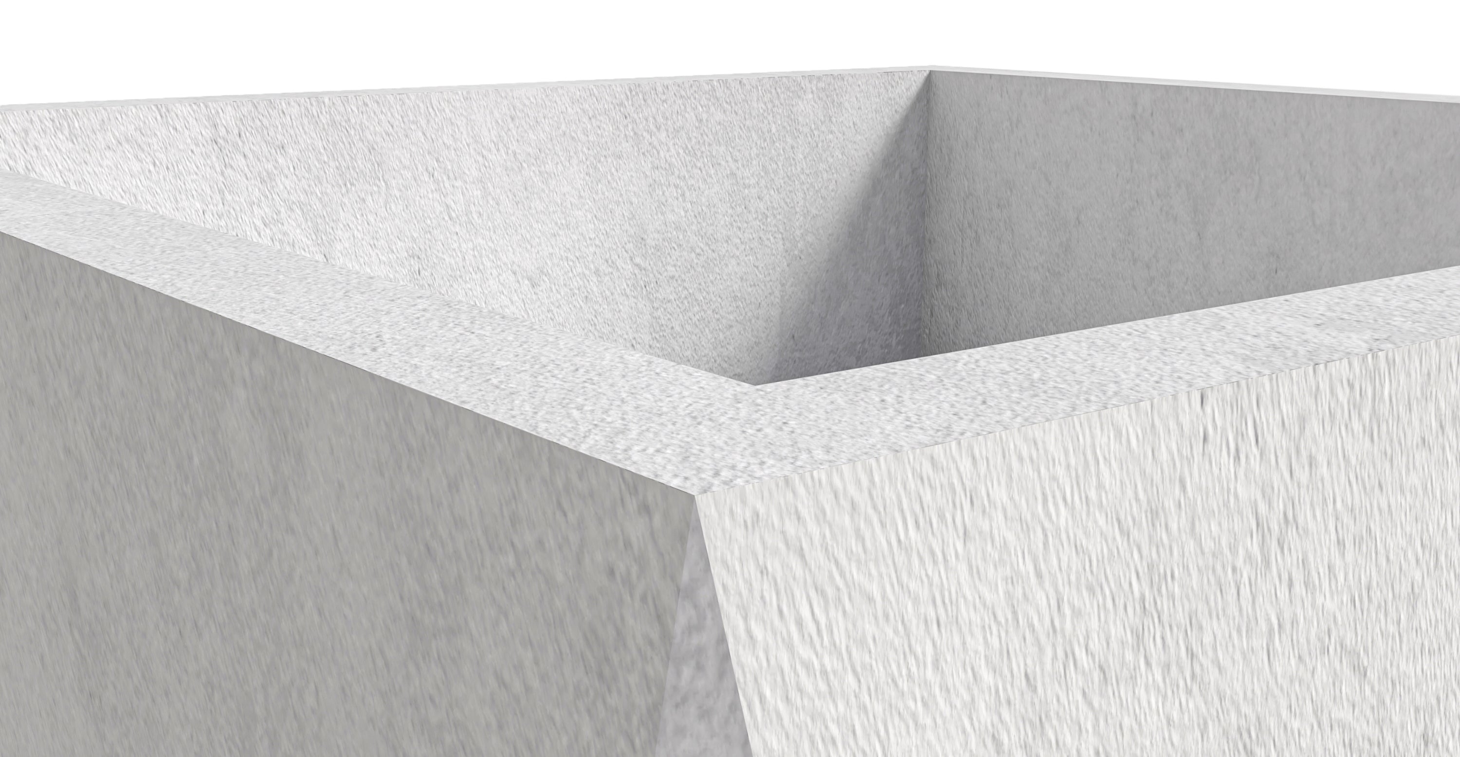 Aloe Tapered Square Fiberstone And MGO Clay Planter For Indoor And Outdoor