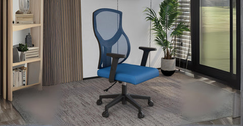 Glen Cotton Mid-Back Adjustable  Office Conference Chair