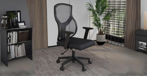 Glen Cotton Mid-Back Adjustable  Office Conference Chair