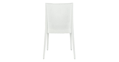 Mace Patio Outdoor Dining Chair with Weave Design in Polypropylene