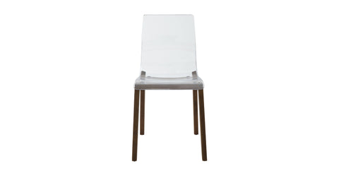 Marsden Modern Dining Side Chair with Beech Wood Legs, Set of 4