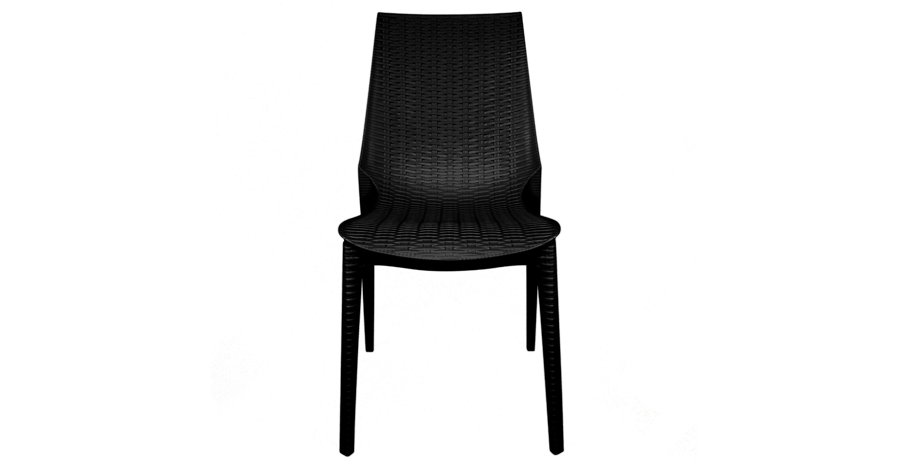 Kent Patio Outdoor Dining Chair Weave Design in Polypropylene