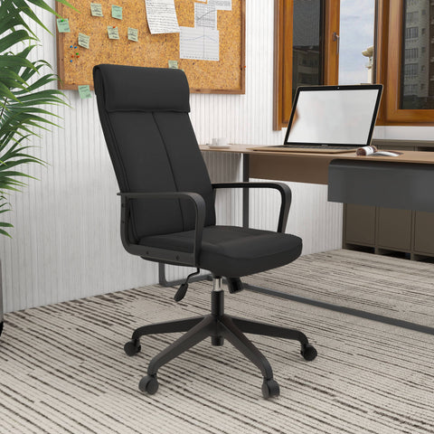 Aiaria High-Back Ergonomic Office Chair with Adjustable Height, Swivel, and Tilt