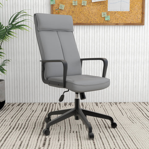 Aiaria High-Back Ergonomic Office Chair with Adjustable Height, Swivel, and Tilt