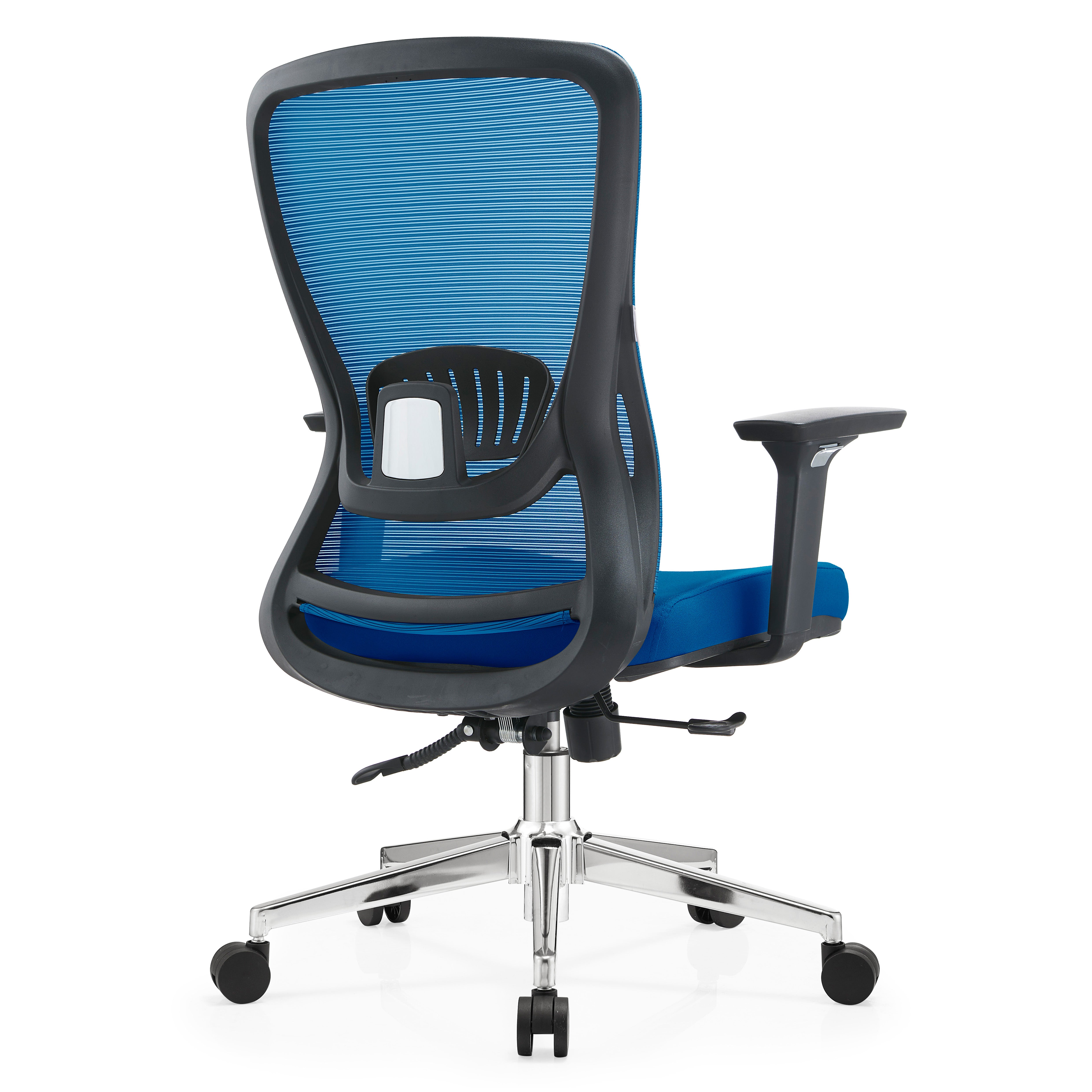 Adorit Mid-Back Adjustable  Office Chair Upholstered in Cotton with Mesh Back