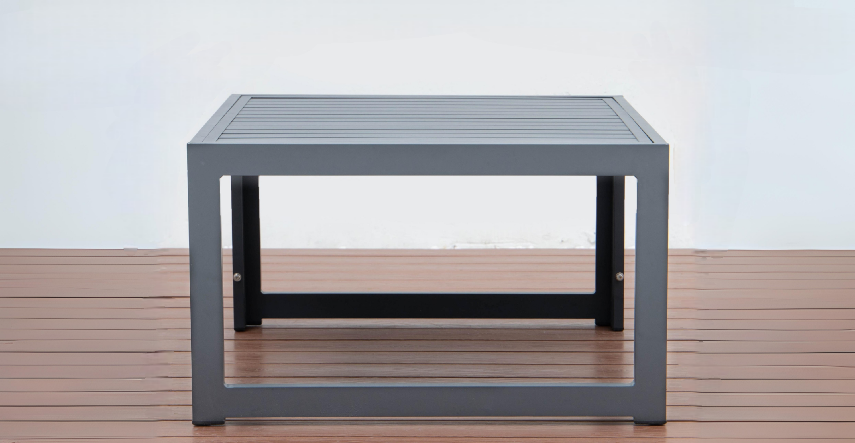 Chelsea Aluminum Patio Coffee Table Black