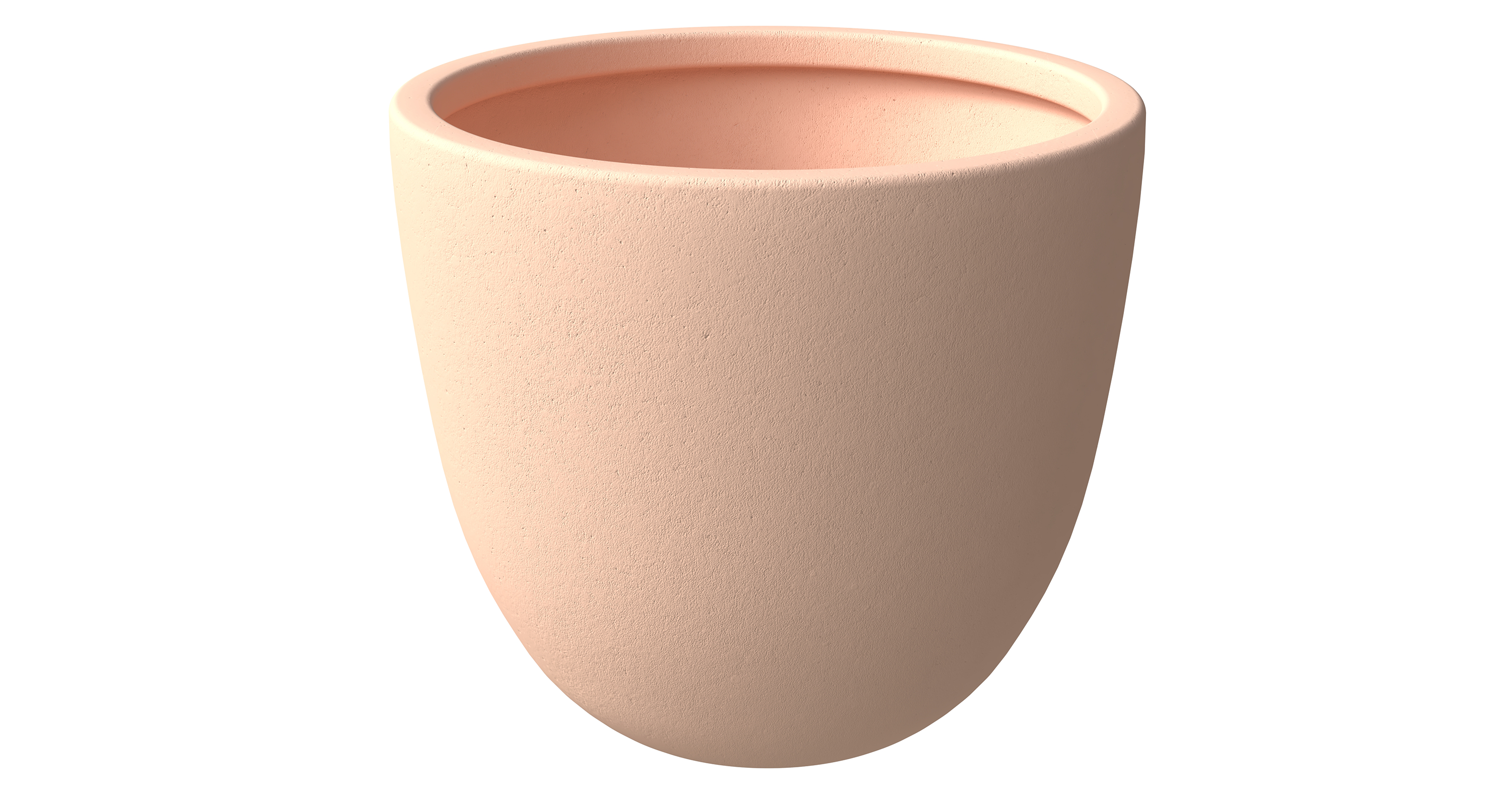 Dahlia Modern Fiberstone and MgO Clay Planter Pot for Indoor and Outdoor 11 Inch / Terracota