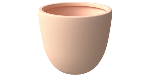 Dahlia Modern Fiberstone and MgO Clay Planter Pot for Indoor and Outdoor 14 Inch / Terracota