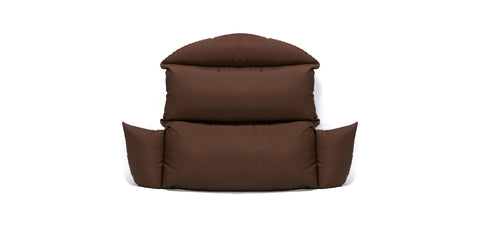 Hanging 2 person Egg Swing Cushion Brown