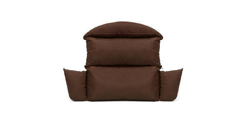 Hanging 2 person Egg Swing Cushion Brown