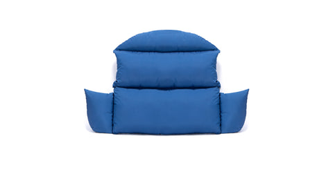 Hanging 2 person Egg Swing Cushion Blue