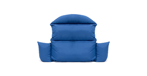 Hanging 2 person Egg Swing Cushion Blue