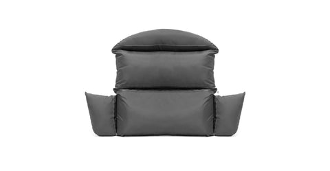 Hanging 2 person Egg Swing Cushion Dark Grey