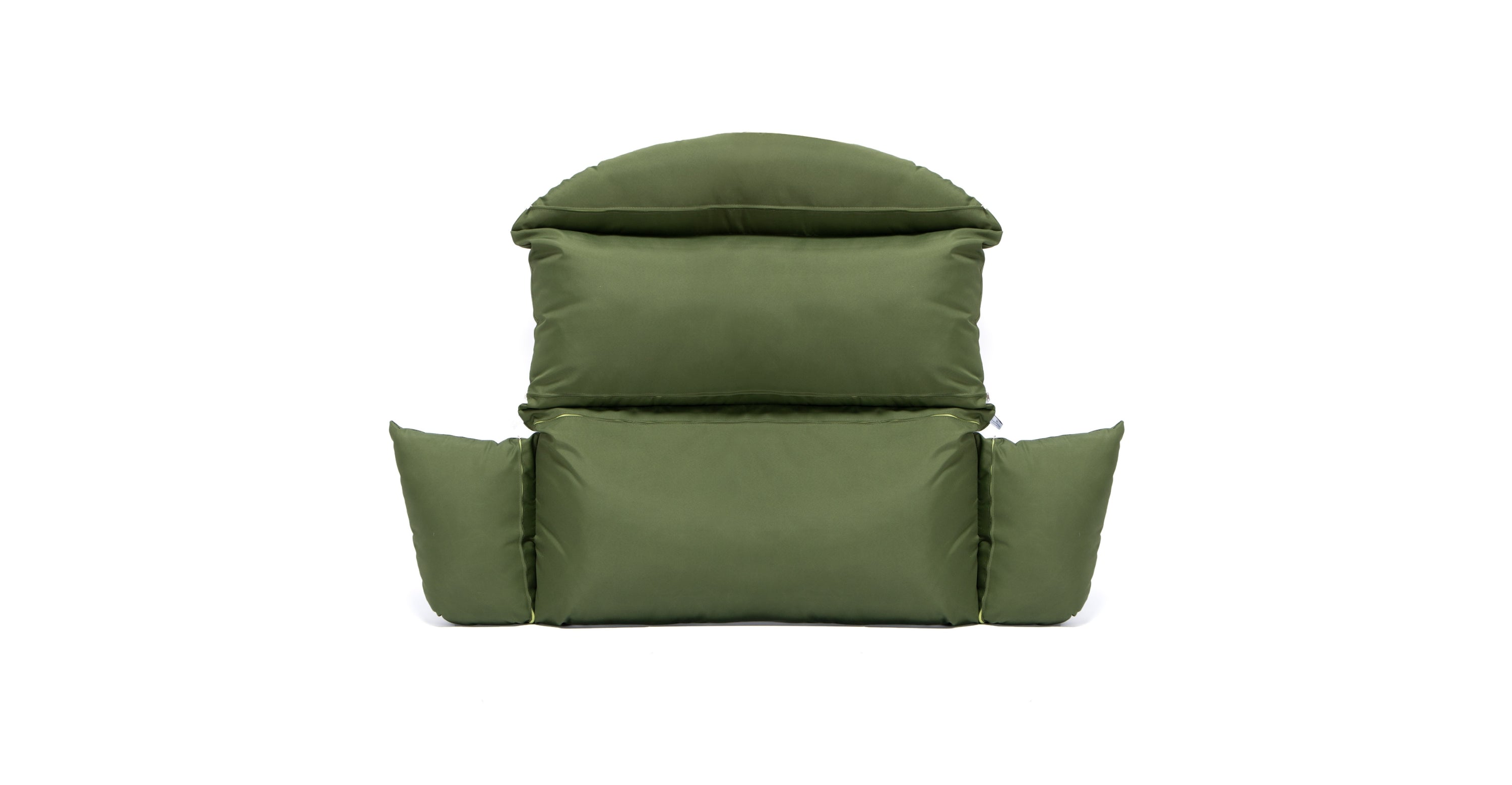 Hanging 2 person Egg Swing Cushion Dark Green