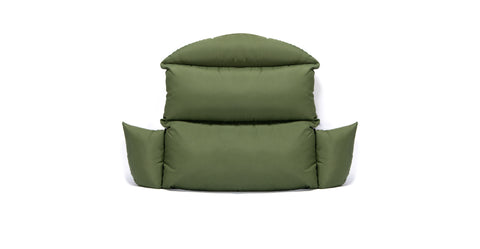 Hanging 2 person Egg Swing Cushion Dark Green