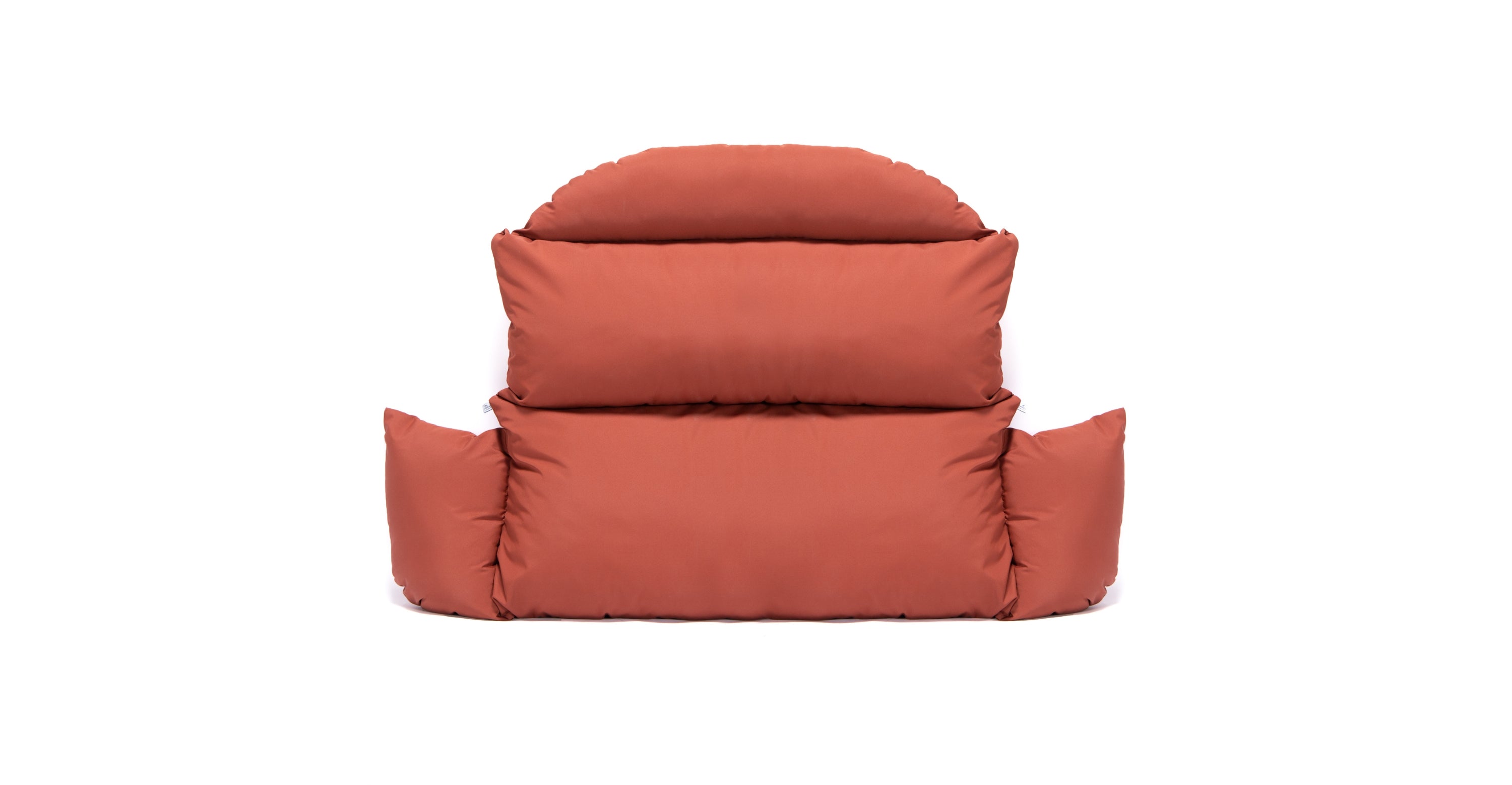 Hanging 2 person Egg Swing Cushion Dark Orange