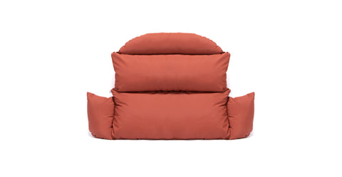 Hanging 2 person Egg Swing Cushion Dark Orange