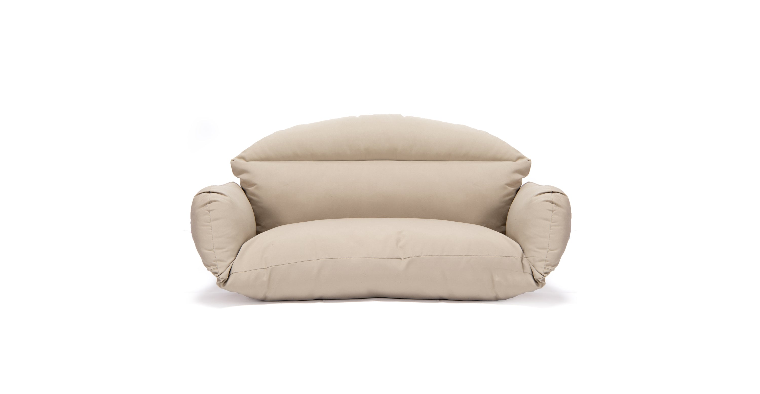 Hanging 2 person Egg Swing Cushion Taupe