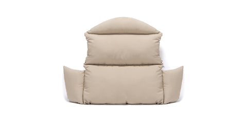 Hanging 2 person Egg Swing Cushion Taupe