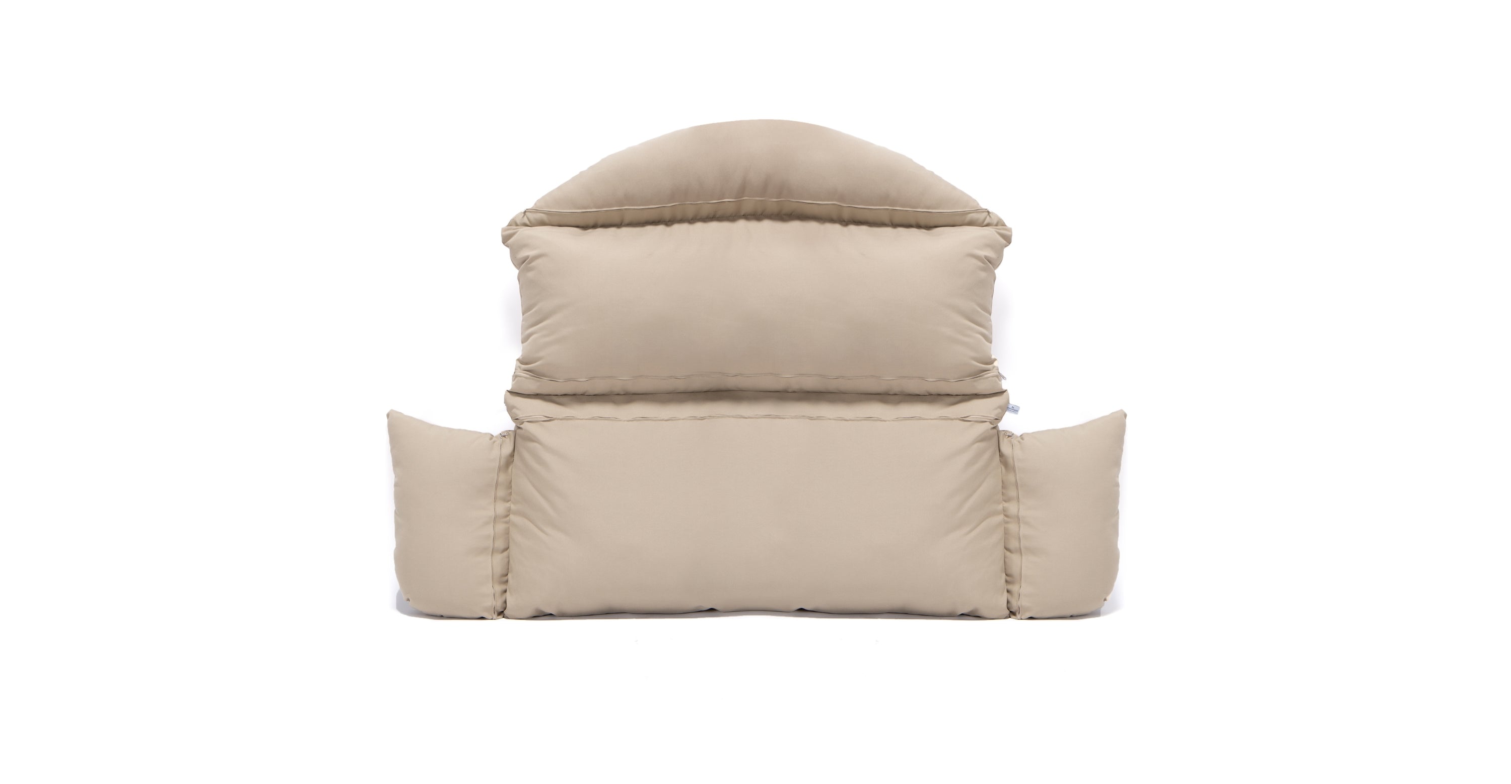 Hanging 2 person Egg Swing Cushion Taupe