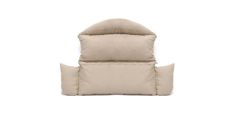 Hanging 2 person Egg Swing Cushion Taupe