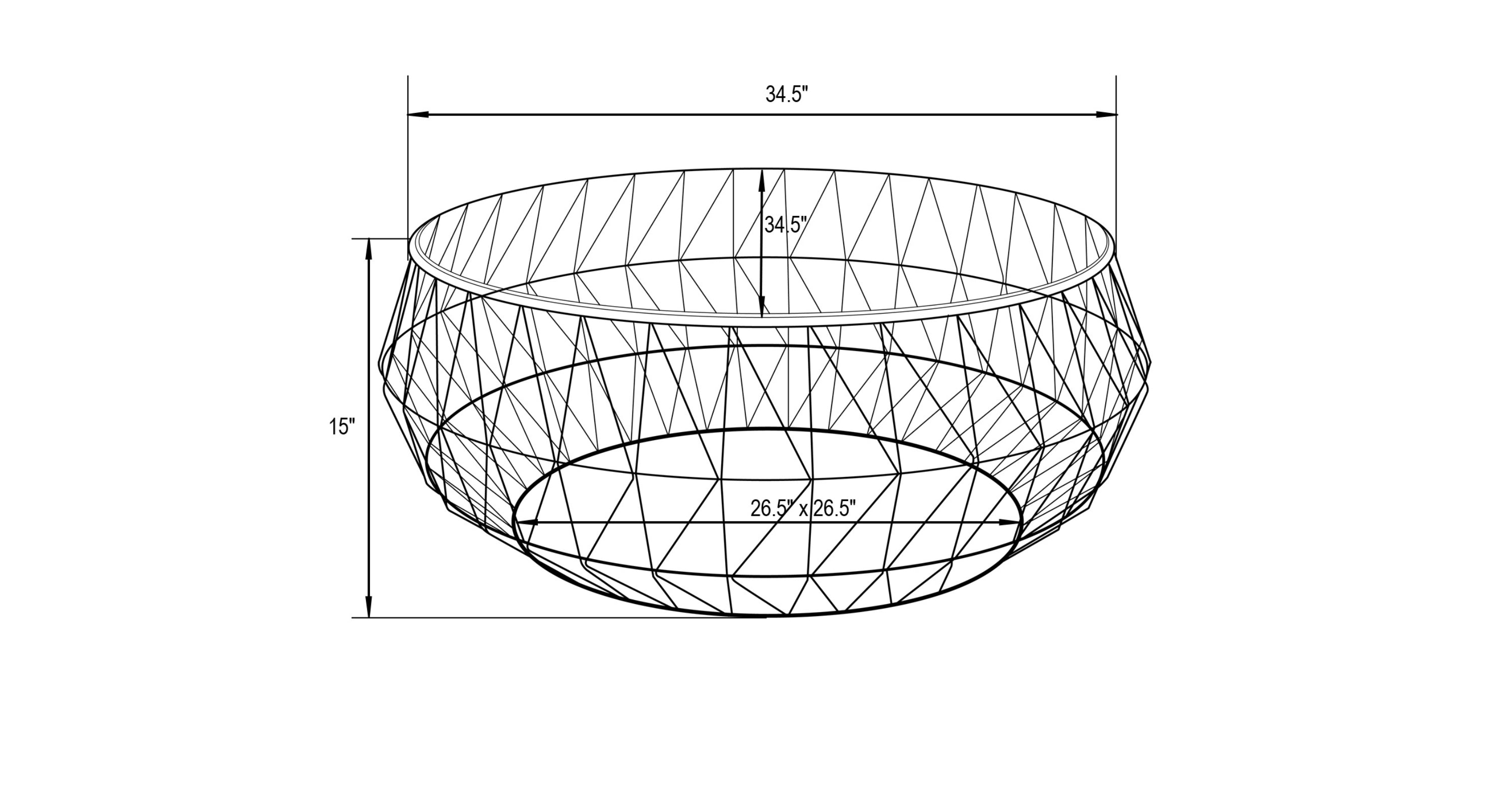 Malibu Modern Round Glass Top Coffee Table With Chrome Base White