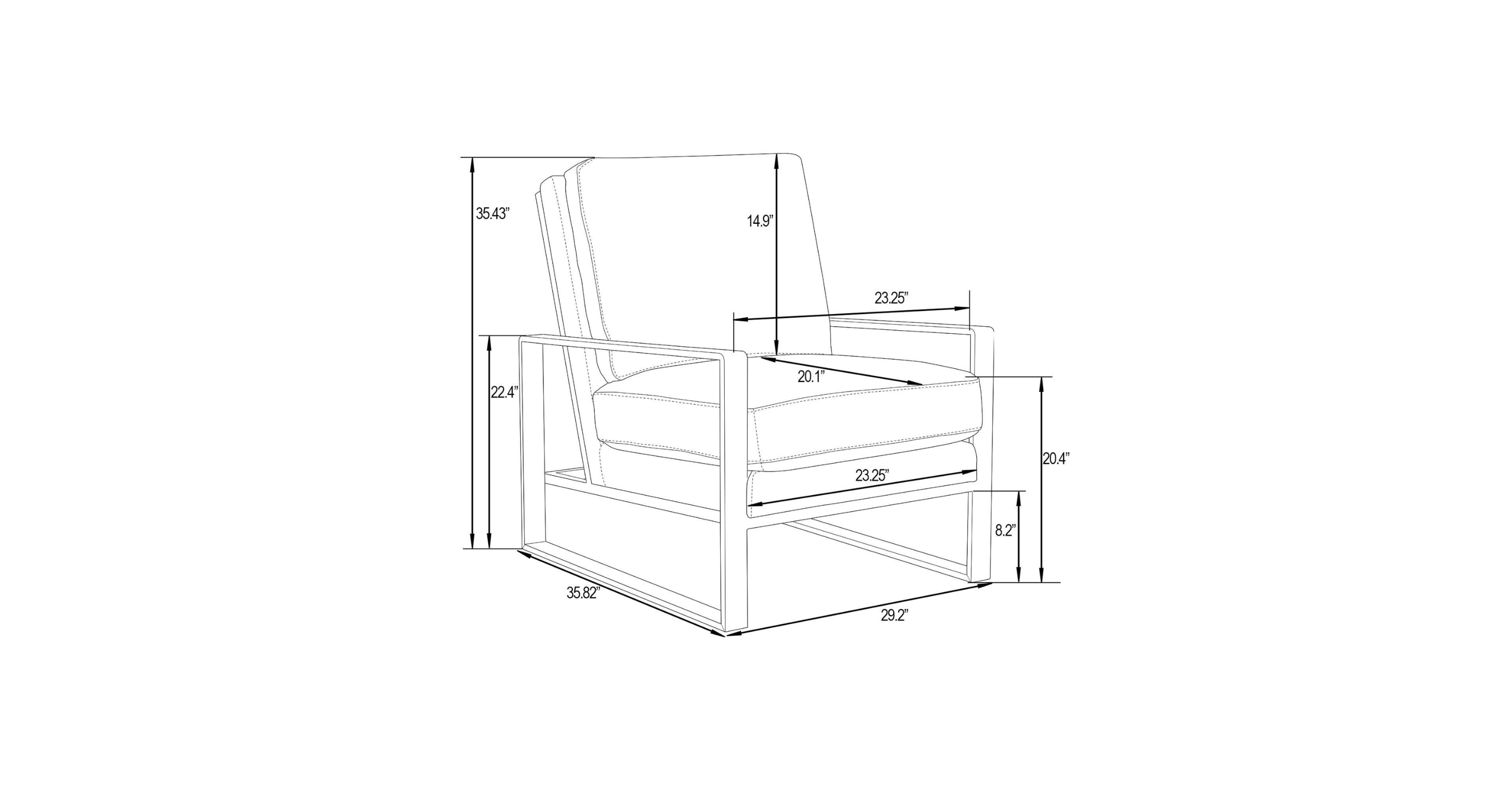 Jefferson Accent Armchair with Upholstered and Gold/Silver Metal Frame White / Silver / Leather