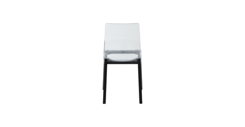 Marsden Modern Dining Side Chair with Beech Wood Legs, Set of 2 Black