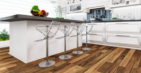 Napoli Transparent Acrylic Bar/Counter Stool