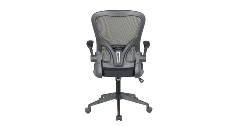 Newton Mesh Ergonomic Office Chair Adjustable Height with Flip Armrest Beige