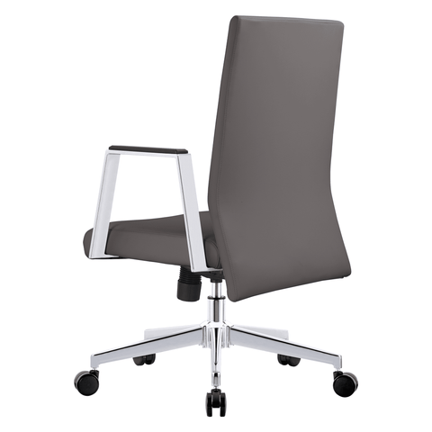 Aleen Leather Office Chair with Adjustable Height, Tilt and 360 Degree Swivel