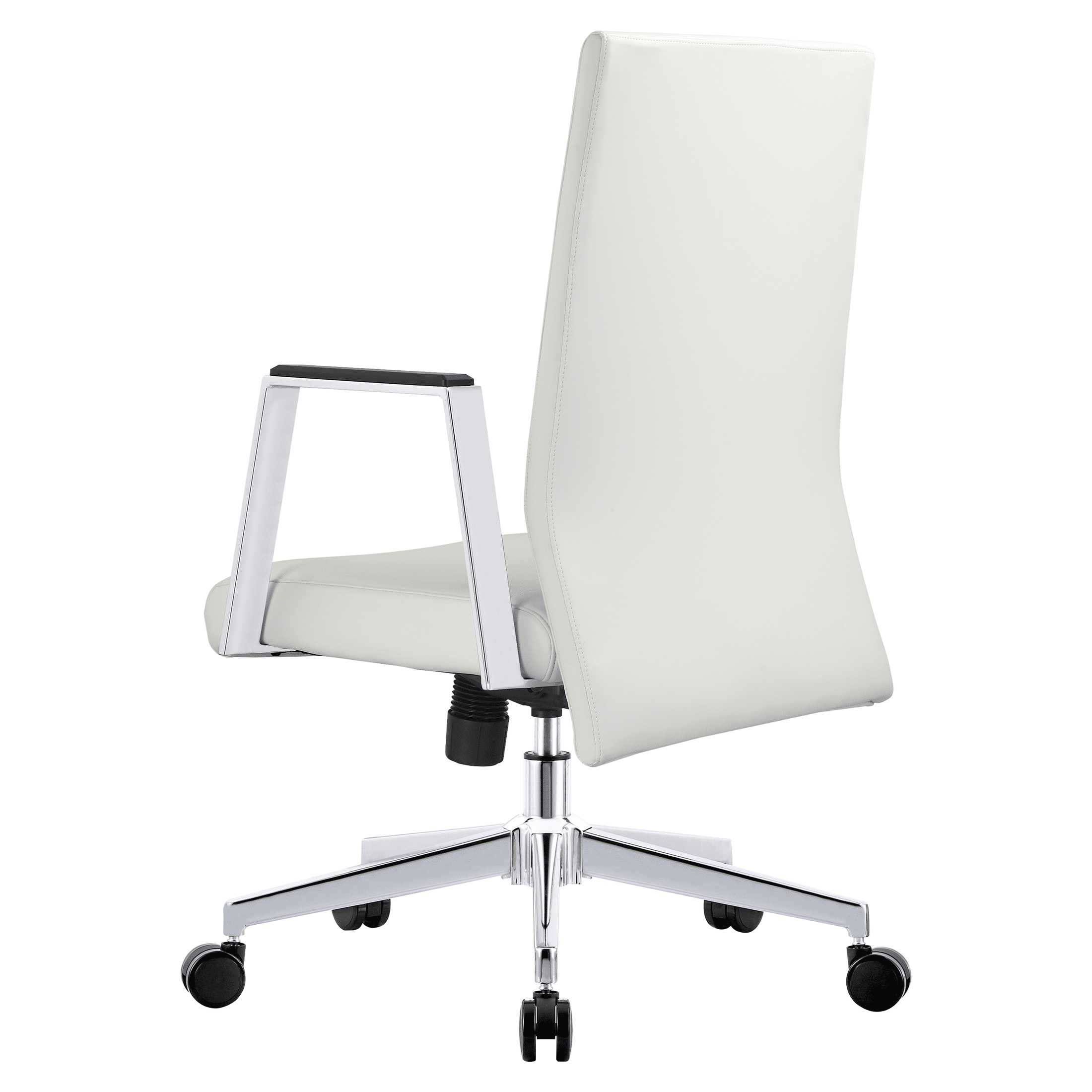 Aleen Leather Office Chair with Adjustable Height, Tilt and 360 Degree Swivel